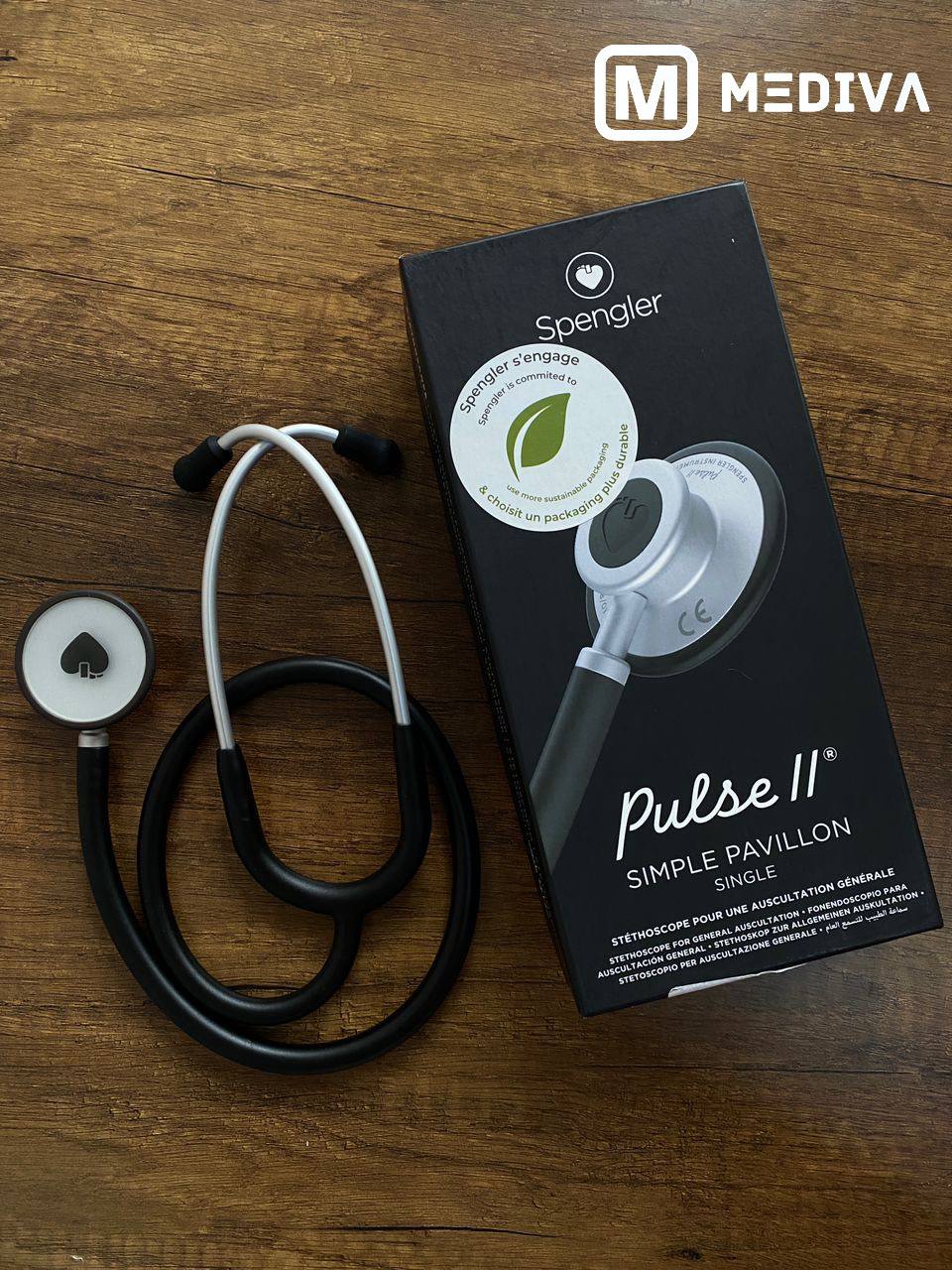 Stethoscope spengler pulse 2 -simple pavillon-